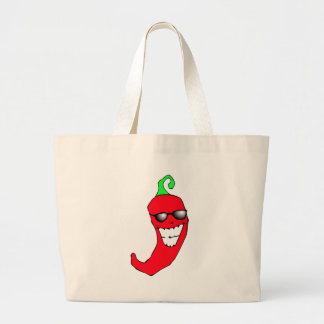 Bolso De Tela Gigante Pimienta de chile fresca