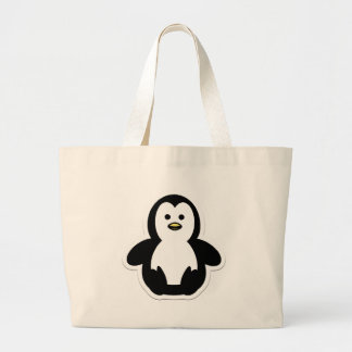 Bolso De Tela Gigante pingüino