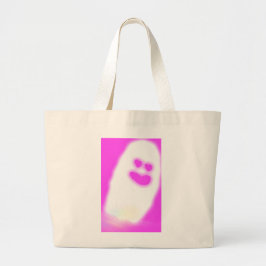 Bolso De Tela Gigante Pinkowen lindo fantasma