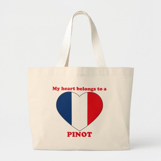 Bolso De Tela Gigante Pinot (Frente)