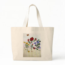 Pintura al acuarela de flores en una cerca de esta