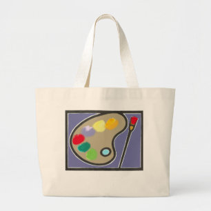 Bolso De Tela Gigante pintura - artes visuales