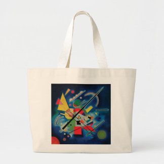Bolso De Tela Gigante Pintura azul de Wassily Kandinsky Big Tote Bag