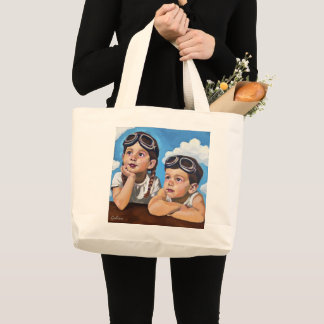 Bolso De Tela Gigante Pintura de Querubín Moderno - Arte Inspirado en Re