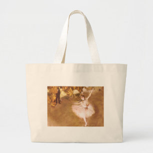 Bolso De Tela Gigante Pintura estelar de bailarina de ballet Degas