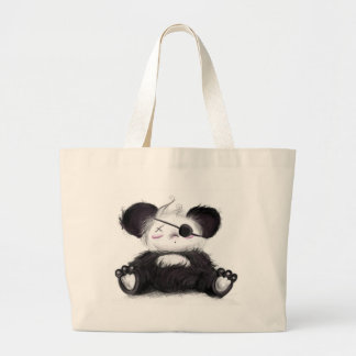 Bolso De Tela Gigante Pirata de la panda de Mei Mei