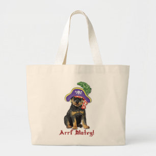 Bolso De Tela Gigante Pirate Rottweiler