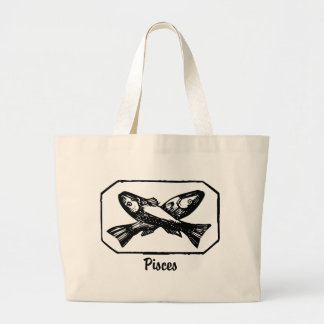 Bolso De Tela Gigante Pisces