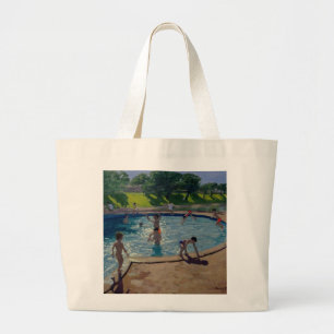 Bolso De Tela Gigante Piscina 1999