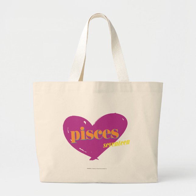 Bolso De Tela Gigante Piscis 2 (Frente)