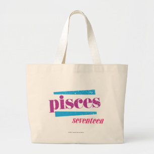 Bolso De Tela Gigante Piscis púrpuras