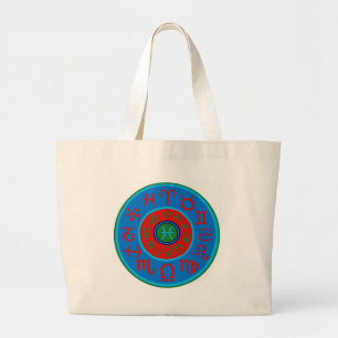 Bolso De Tela Gigante Piscis Zodiaco