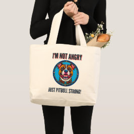 Bolso De Tela Gigante Pistola de perro