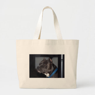 Bolso De Tela Gigante Pitbull Terrier americano