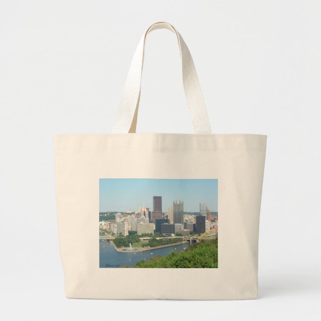 Bolso De Tela Gigante Pittsburgh (Frente)