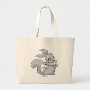 Bolso De Tela Gigante Plata de Usul