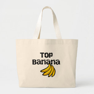 Bolso De Tela Gigante Plátano superior
