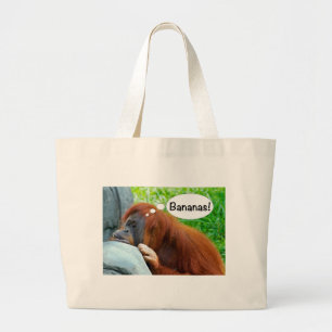 Bolso De Tela Gigante ¡Plátanos!