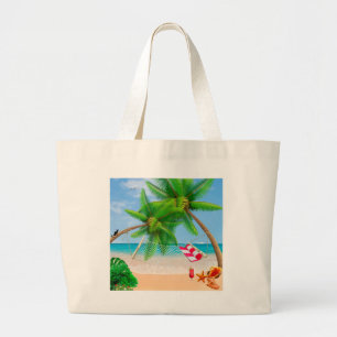 Bolso De Tela Gigante Playa