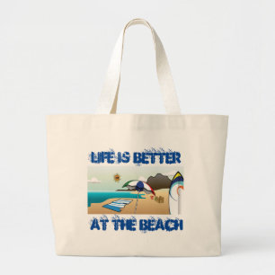 Bolso De Tela Gigante Playa