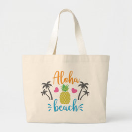 Bolso De Tela Gigante Playa Aloha