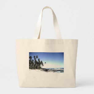 Bolso De Tela Gigante Playa de palmeras y paraísos exóticos