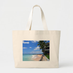 Bolso De Tela Gigante Playa de Waikiki, Oahu, Hawaii