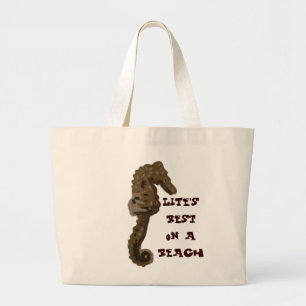 Bolso De Tela Gigante Playa del Seahorse