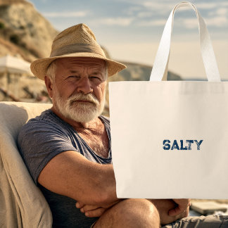 Bolso De Tela Gigante Playa Salada