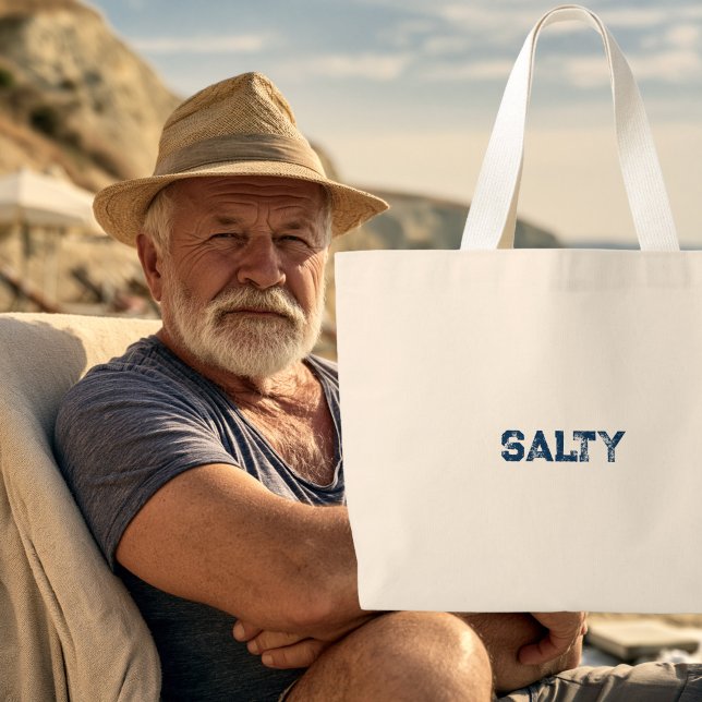 Bolso De Tela Gigante Playa Salada  (Salty Beach Bag)