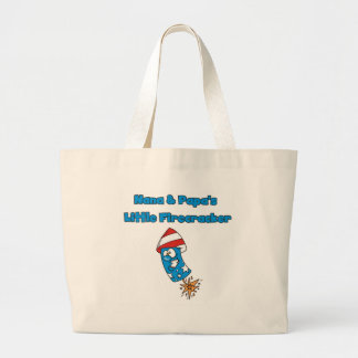Bolso De Tela Gigante Pocas camisetas del petardo de Nana y de la papá