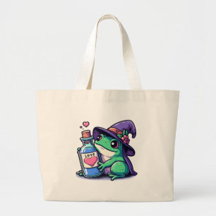 Bolso De Tela Gigante Poción de amor kawaii de bruja