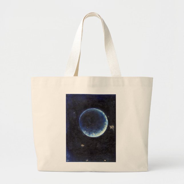 Bolso De Tela Gigante Poco Lune 2014 (Frente)