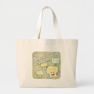Bolso De Tela Gigante Poder del Cauliflor