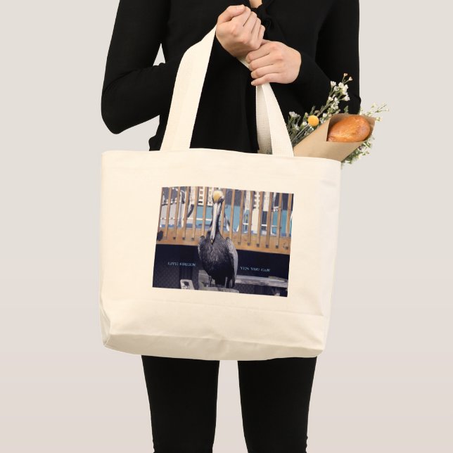Bolso De Tela Gigante Poder Pelícano (Anverso (producto))
