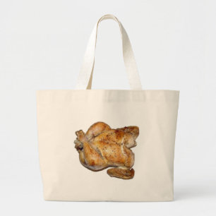 Bolso De Tela Gigante Pollo asado entero