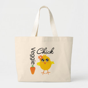Bolso De Tela Gigante Polluelo del Veggie
