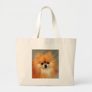 Bolso De Tela Gigante Pomeranian