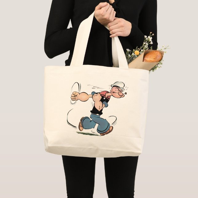 Bolso De Tela Gigante Popeye Tote Bag (Anverso (producto))