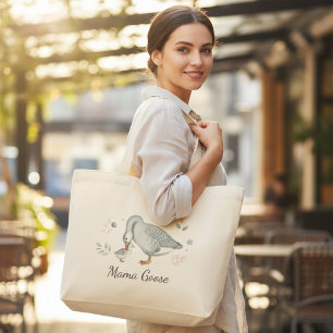 Bolso De Tela Gigante Por Siempre Tu Pequeño Ansarito Regalo del Día de