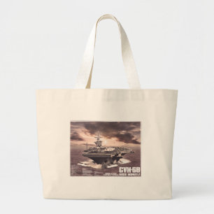 Bolso De Tela Gigante Portaaviones Nimitz Bag