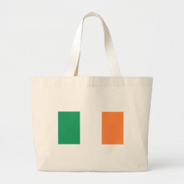 Bolso De Tela Gigante Posición de la bandera irlandesa