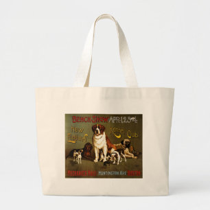 Bolso De Tela Gigante Poster de espectáculos del New England Kennel Club