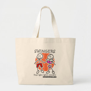 Bolso De Tela Gigante Pozo del juego de los libertinos junto