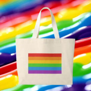Bolso De Tela Gigante PrideMega: Orgullo Arcoíris Gigante