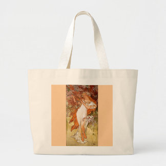 Bolso De Tela Gigante Primavera de Mucha