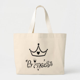 Bolso De Tela Gigante Princesa