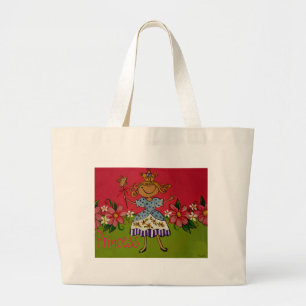 Bolso De Tela Gigante Princesa