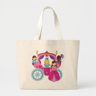 Bolso De Tela Gigante Princesa bonita Carriage