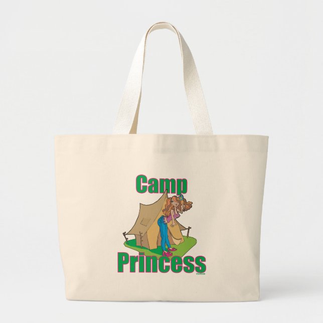 Bolso De Tela Gigante Princesa-CAMP (Frente)